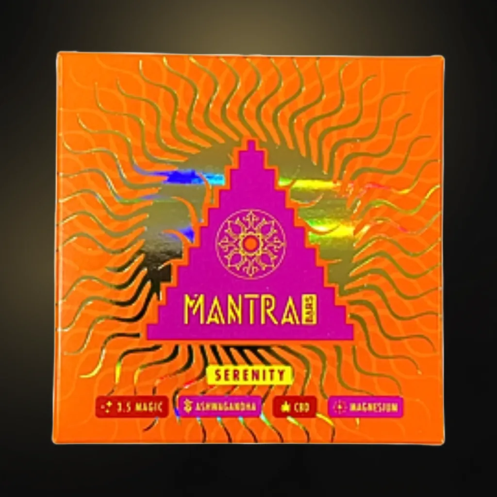 Mantra Serenity Chocolate Bar | 3.5g | 16 Pieces