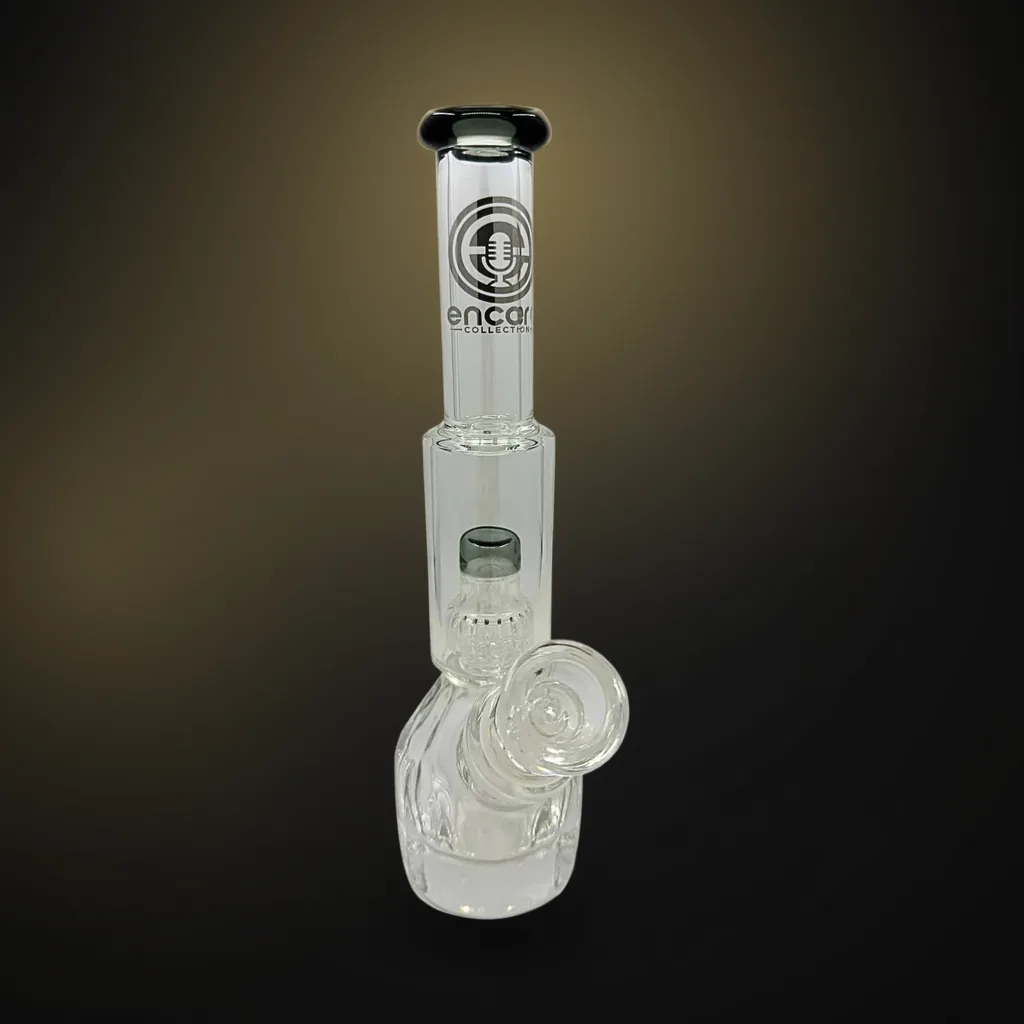 Handcrafted Encore Collection Glass Water Pipe 9” - #1144