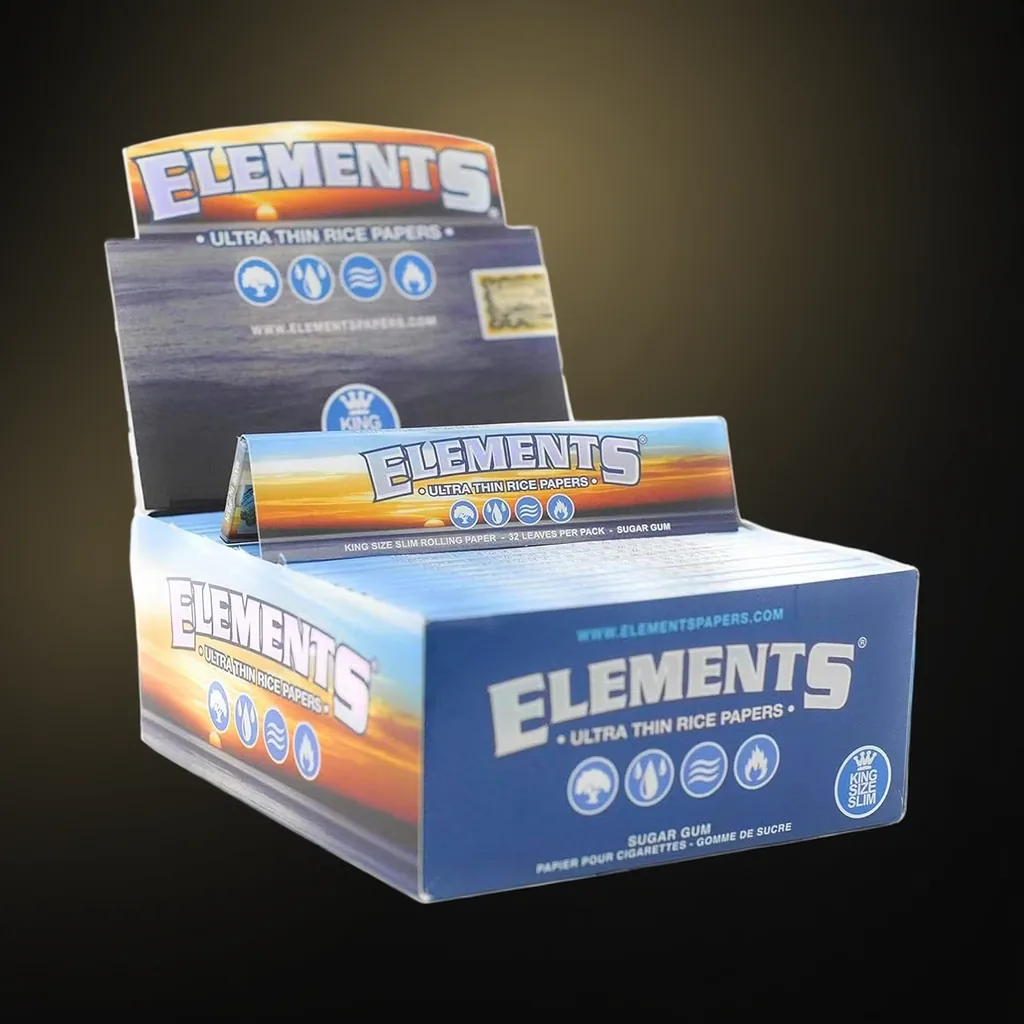 King Size Elements Ultra Thin Papers - Image 1