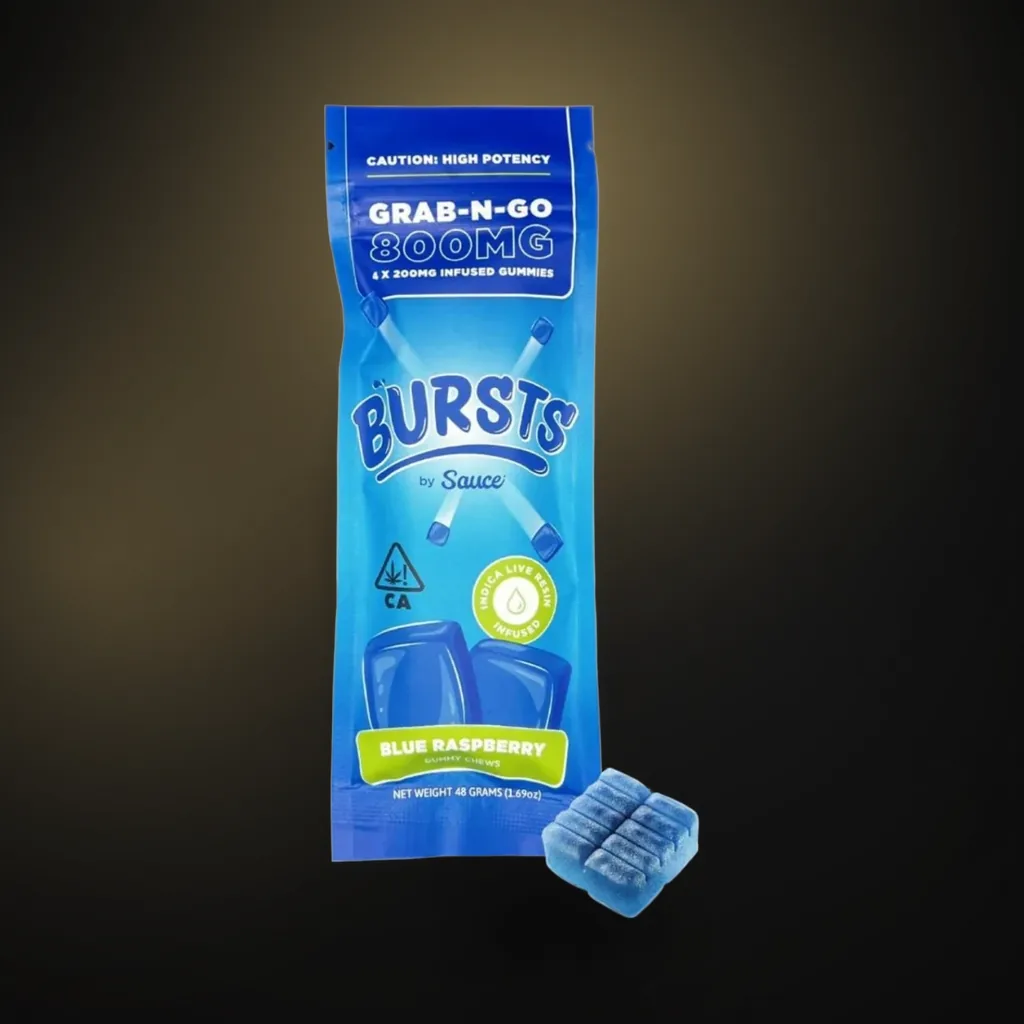 Bursts Gummies | 800mg | 4 × 200mg Pieces
