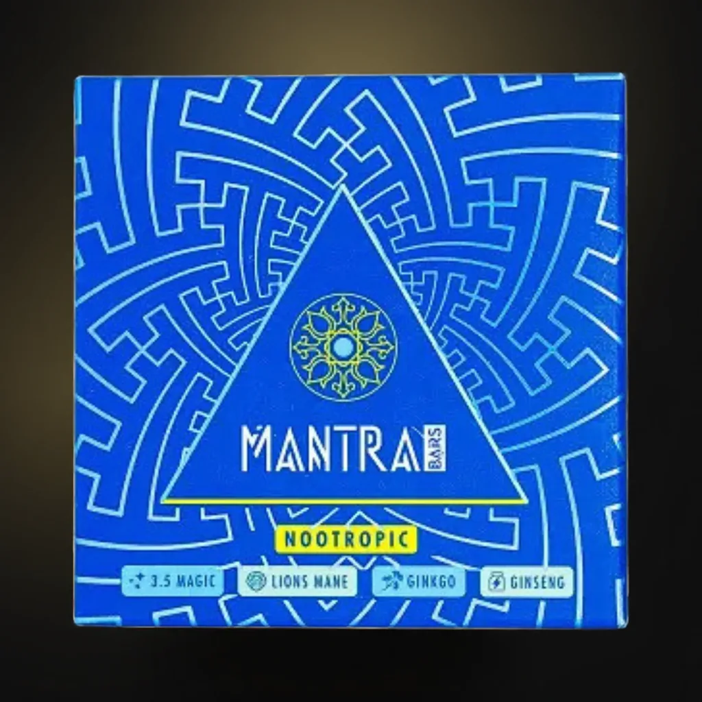 Mantra Nootropic Chocolate Bars | Functional Chocolate | 3.5g Bar - Image 1