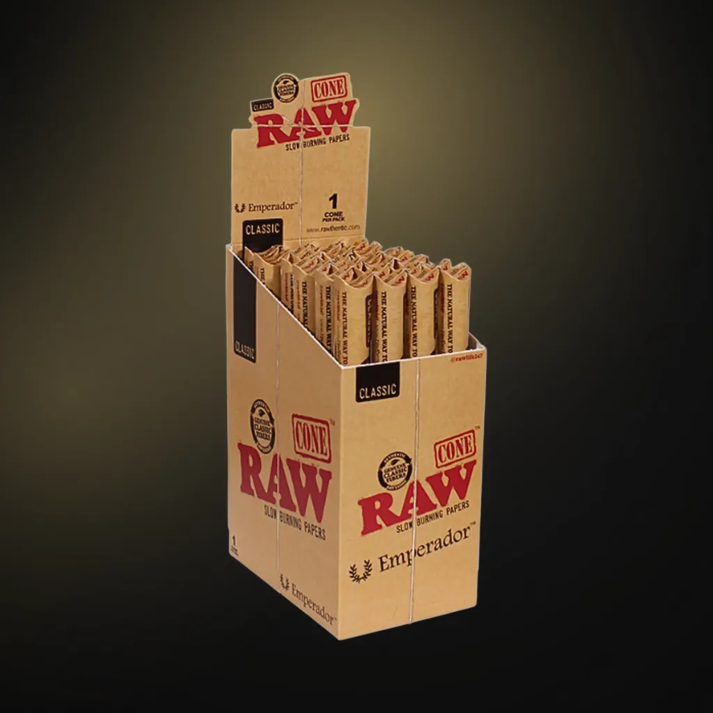 RAW Classic Emperador Cones 8 Inches