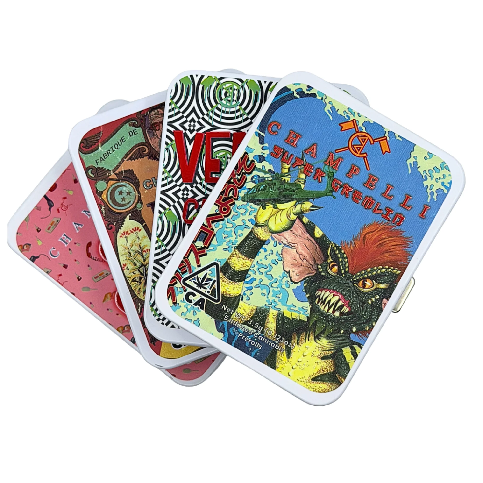 Infused Pre-Rolls – Flower + Concentrate Blend – 3.5g | 5 Pack