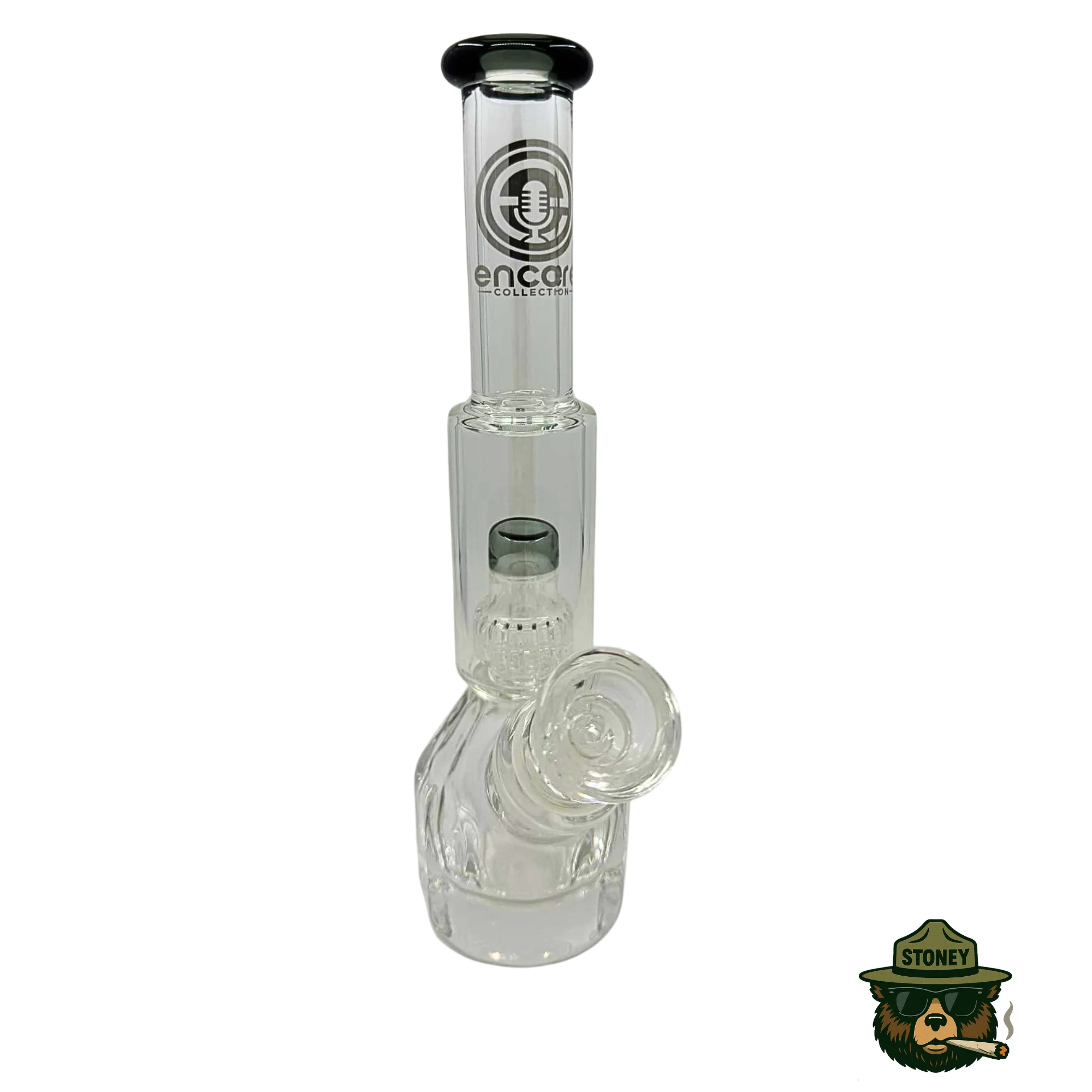 Handcrafted Encore Collection Glass Water Pipe 9” - #1144