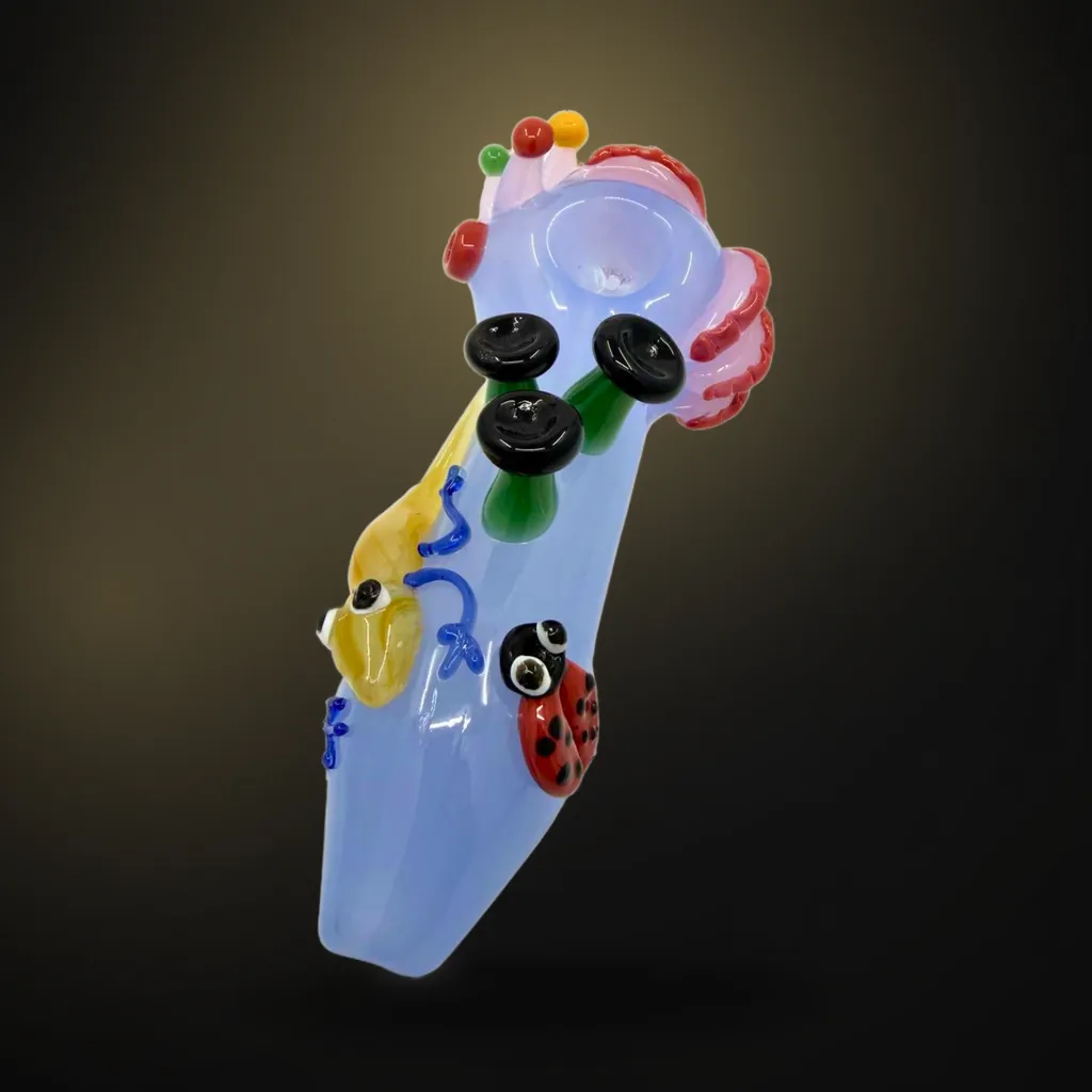Handcrafted Glass Pipe - #1135